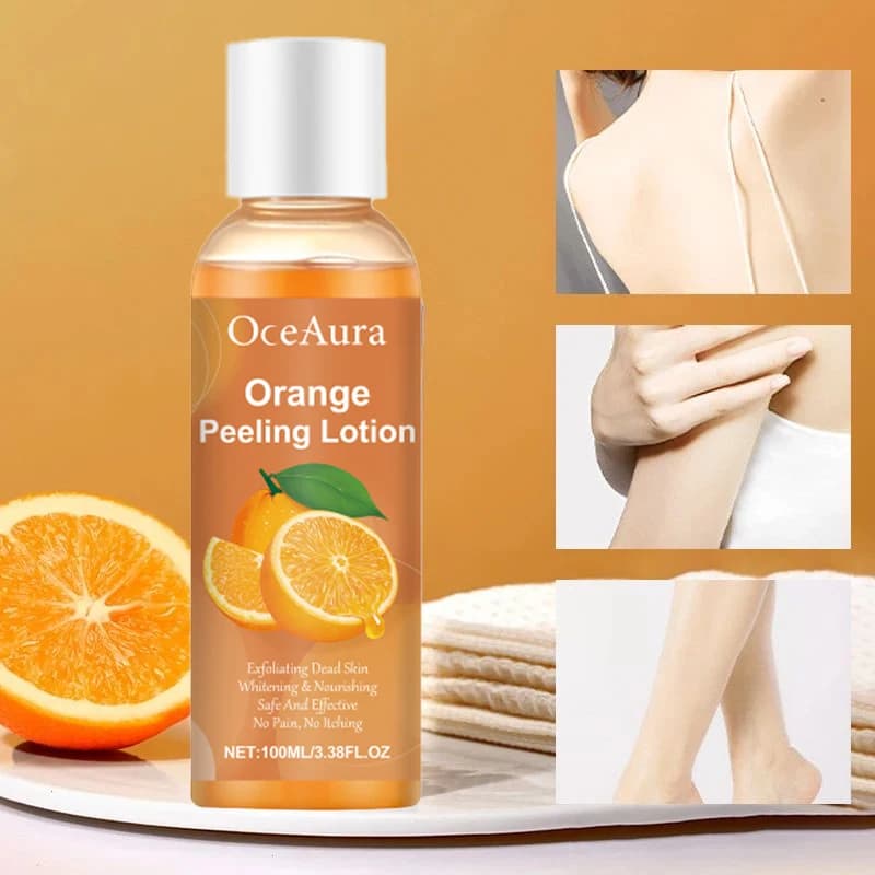 Orange Peel Exfoliating Gel Gently Remove Dead Skin Moisturize Smooth And Soften Skin Natural Plant Extracts Body Massage Oil