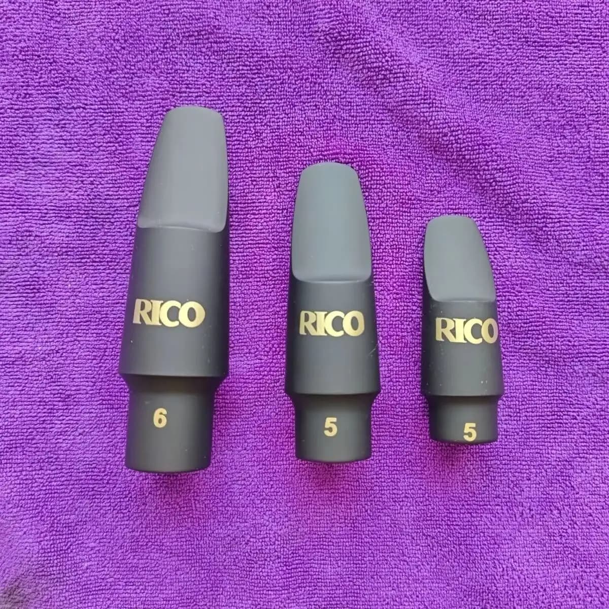 New American RICO Sax Plastic Mouthpiece Soprano Alto Tenor Saxophone