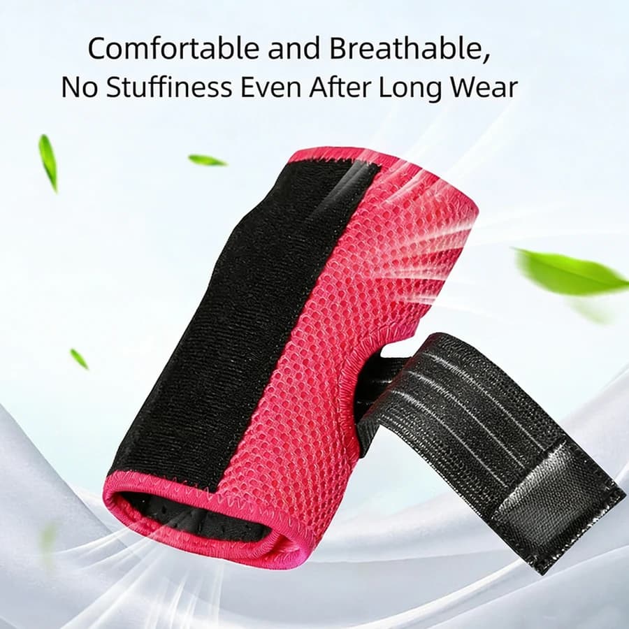Supporto per Polso Sportivo, Fascia Regolabile, Compressione per Recupero da Infortuni Sportivi e Stabilizzazione