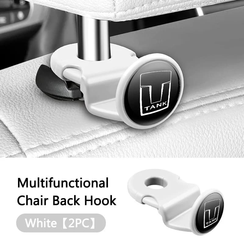 Car Interior Hanging Storage Hook Clips Organizer For TANK Great Wall GWM WEY 2021 Tank New 300 500 Auto Interior Accessories