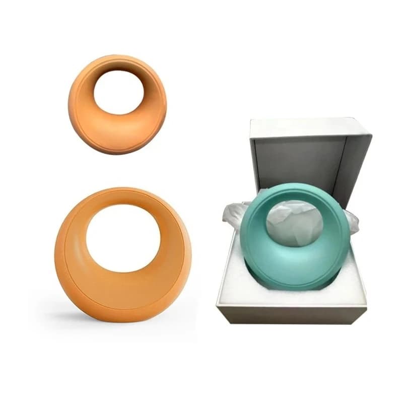 Kettlebell Silicone Moon-shaped Manubri for women's fitness training 5 pounds