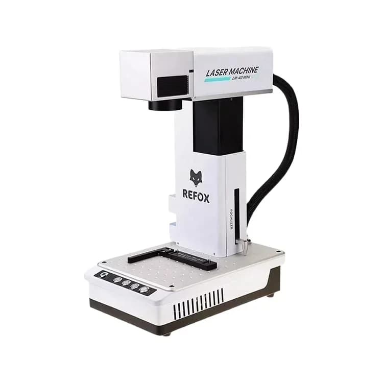 REFOX LM-40 Mini macchina laser LCD copertura posteriore in vetro macchina separata laser per smartphone macchina per marcatura LOGO incisore fai da te