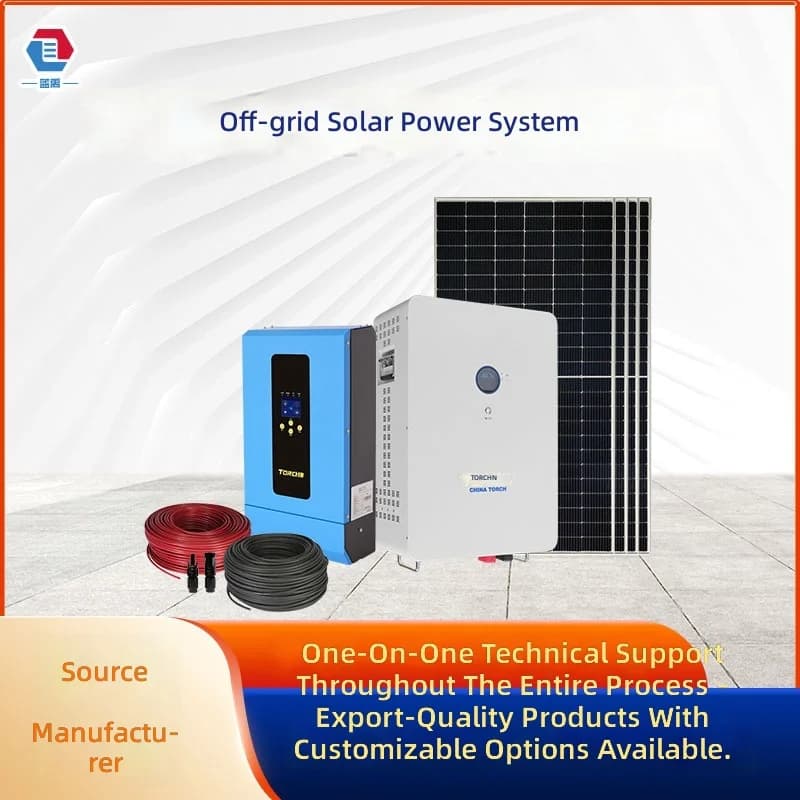 Generatore solare domestico 220V, sistema di accumulo di energia solare off-grid, batteria al litio fotovoltaica con controllo inverso integrato