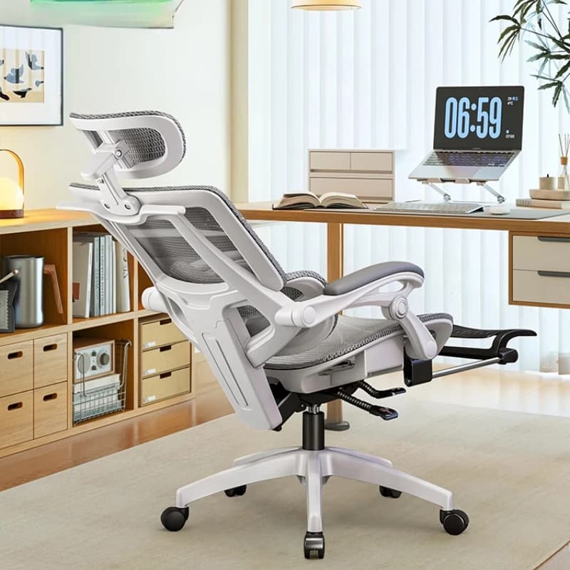 Sedia da gioco stile racing Sedia da computer ergonomica con schienale alto Poggiapiedi Sedia da ufficio Giocatori Silla Ergonomíca Sillas Gaming Home