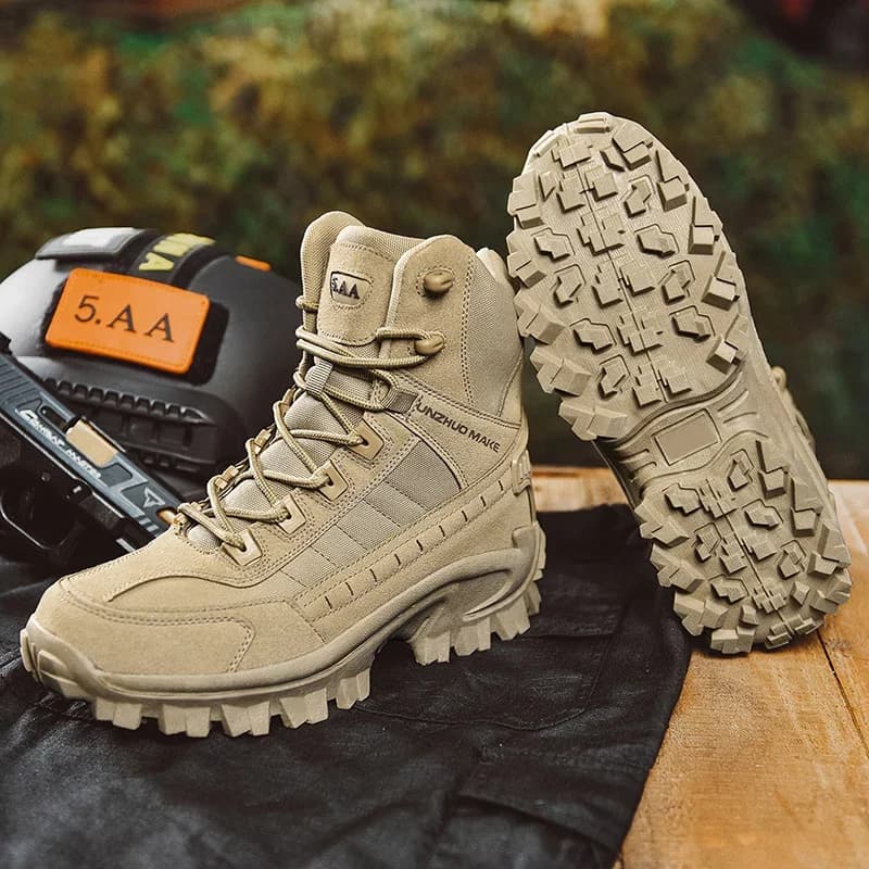 Inverno Uomo Arrampicata Scarpe da trekking Stivaletti da uomo Stivali alti da uomo Desert Scarpe da lavoro da uomo Sneakers da uomo all'aperto Zapatos Hombre