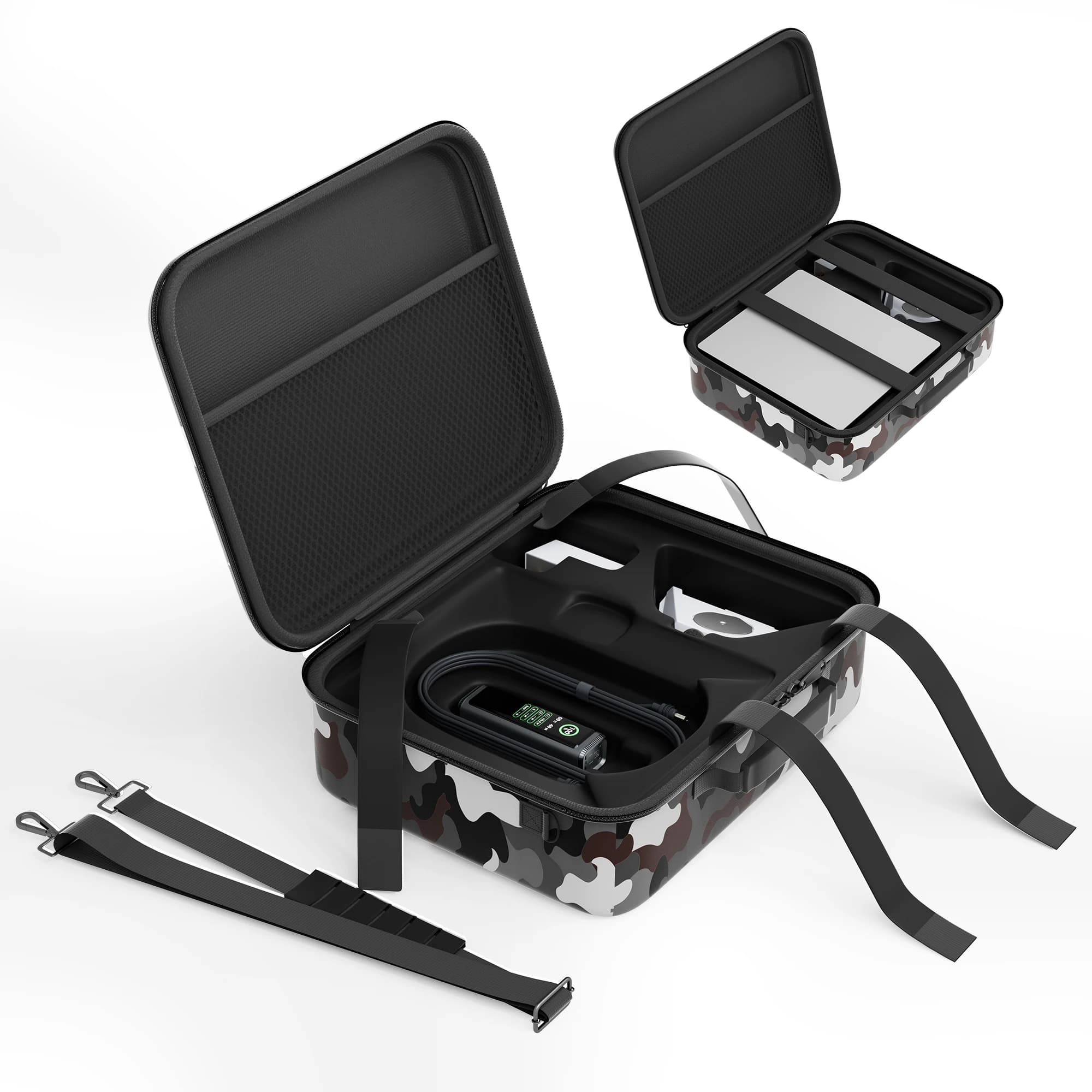 Starlink Mini Travel Case Como Soft Case for Starlink Mini Accessories with Shoulder Strap Molded EVA