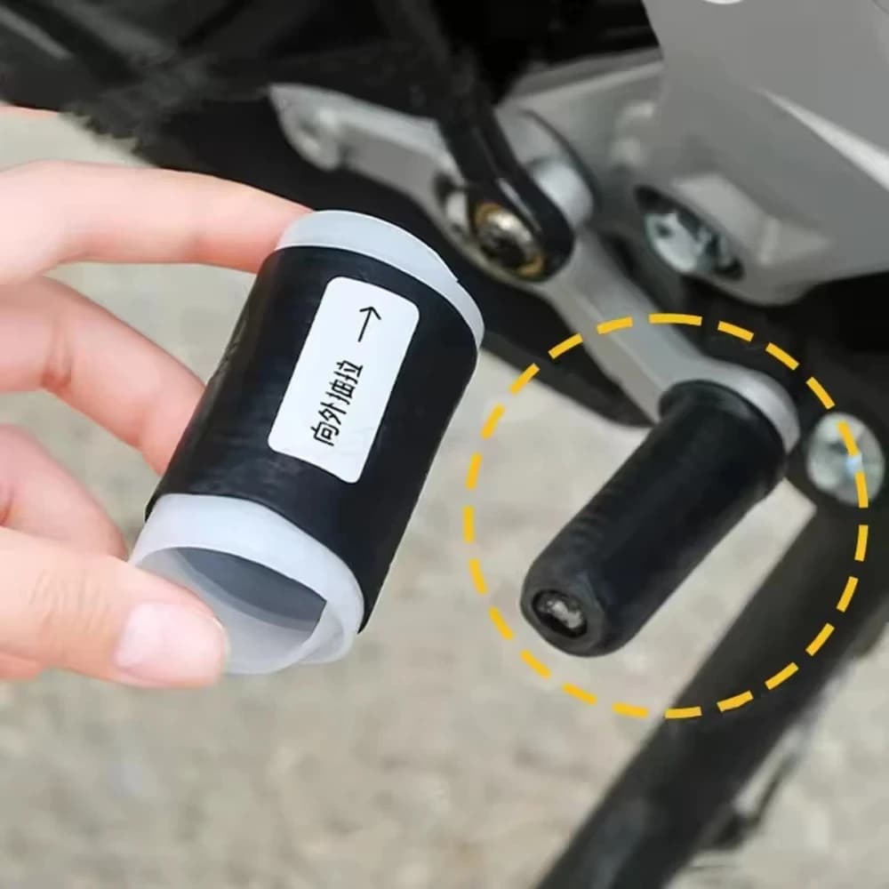 BLALATION Motorcycle lever covers Anti-theft shoes Protective cover for riding equipment for self-regulating silicone motorcycle