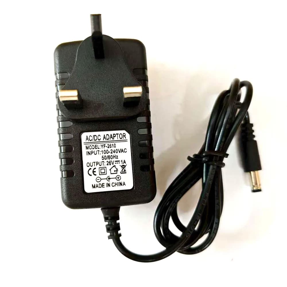 26V 1A batteria al litio Fascia pistola caricatore 26V 1A Fascia pistola aspirapolvere alimentatore 26V 1A caricabatterie