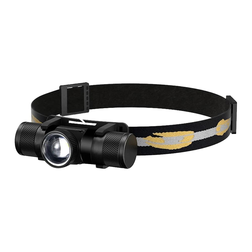 Nuovo faro a LED zoomabile potente faro tipo C USB 18650 display di alimentazione torcia frontale campeggio flash lampada lanterna da pesca luce