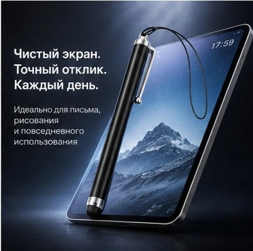 5Pcs Touch Screen Stylus Pen Metal Silicone Capacitive Anti-Lost Lanyard for Phone Tablet Writing Drawing Fingerprint Resistant