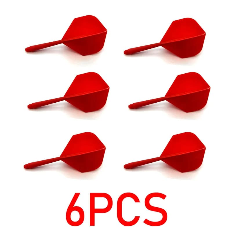 6PCS Flights Darts K Flex Professional Dart Flights 2BA Screw Soft Integrated Dart Flights and Shafts FBYP11