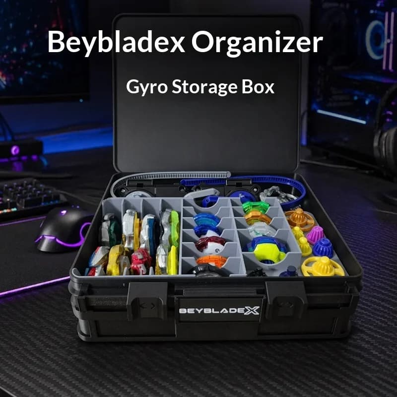 In Stock Storage Case For Beyblad X Series Burst Battle Tops Accessories Portable Dustproof Organizer Box Toy Collectible