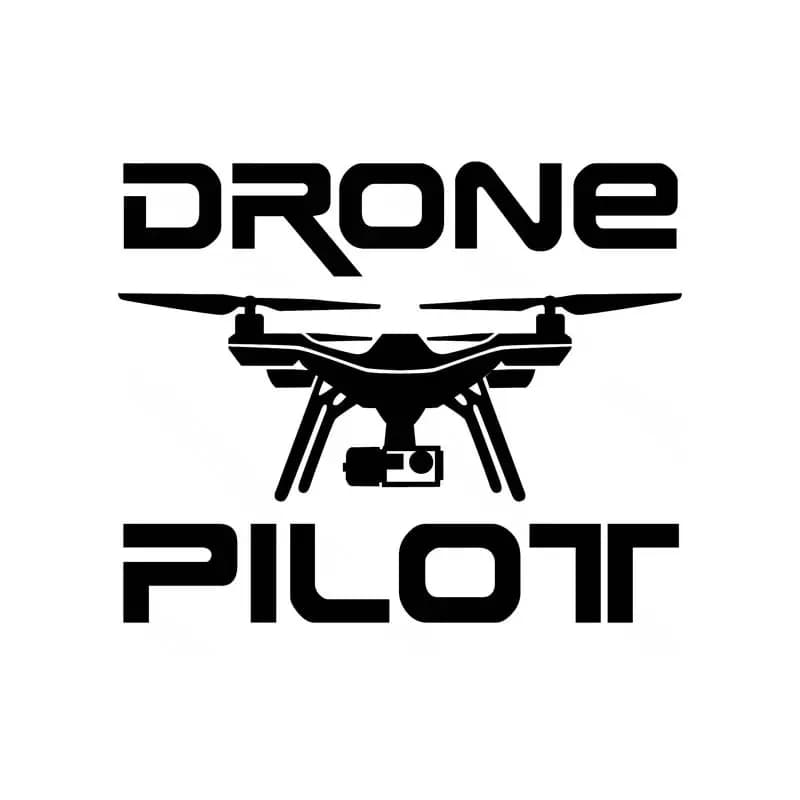 Adesivo per auto da 15 cm Adesivo per auto "DRONE PILOT" UAV Drone Accessori Decorazione Elegante, Decalcomanie Adesivi per moto PVC