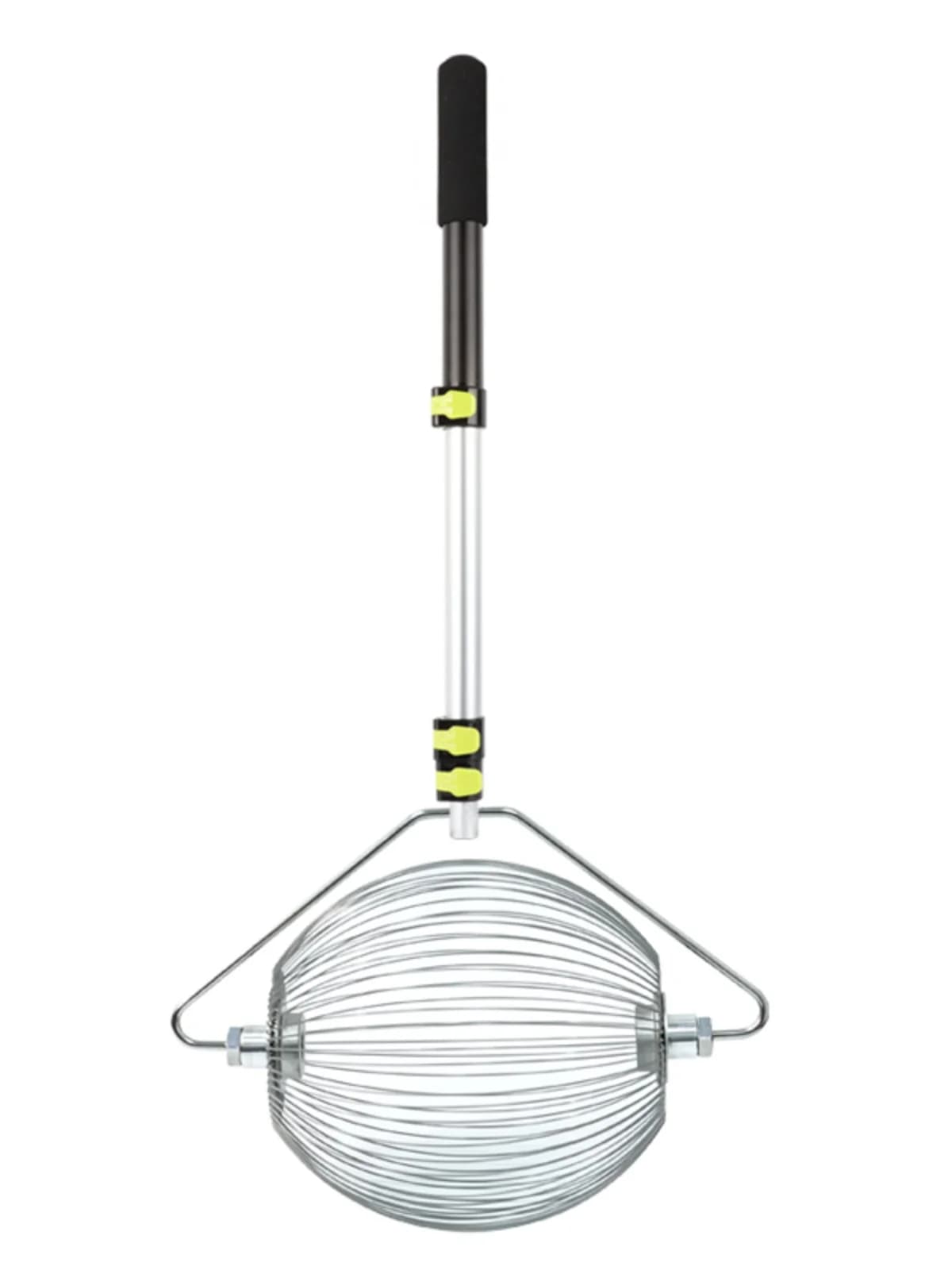 Strumento portatile regolabile per molo di palline da tennis, senza piegarsi, organizer per cestini per palline, design a cilindro rotondo, Col...