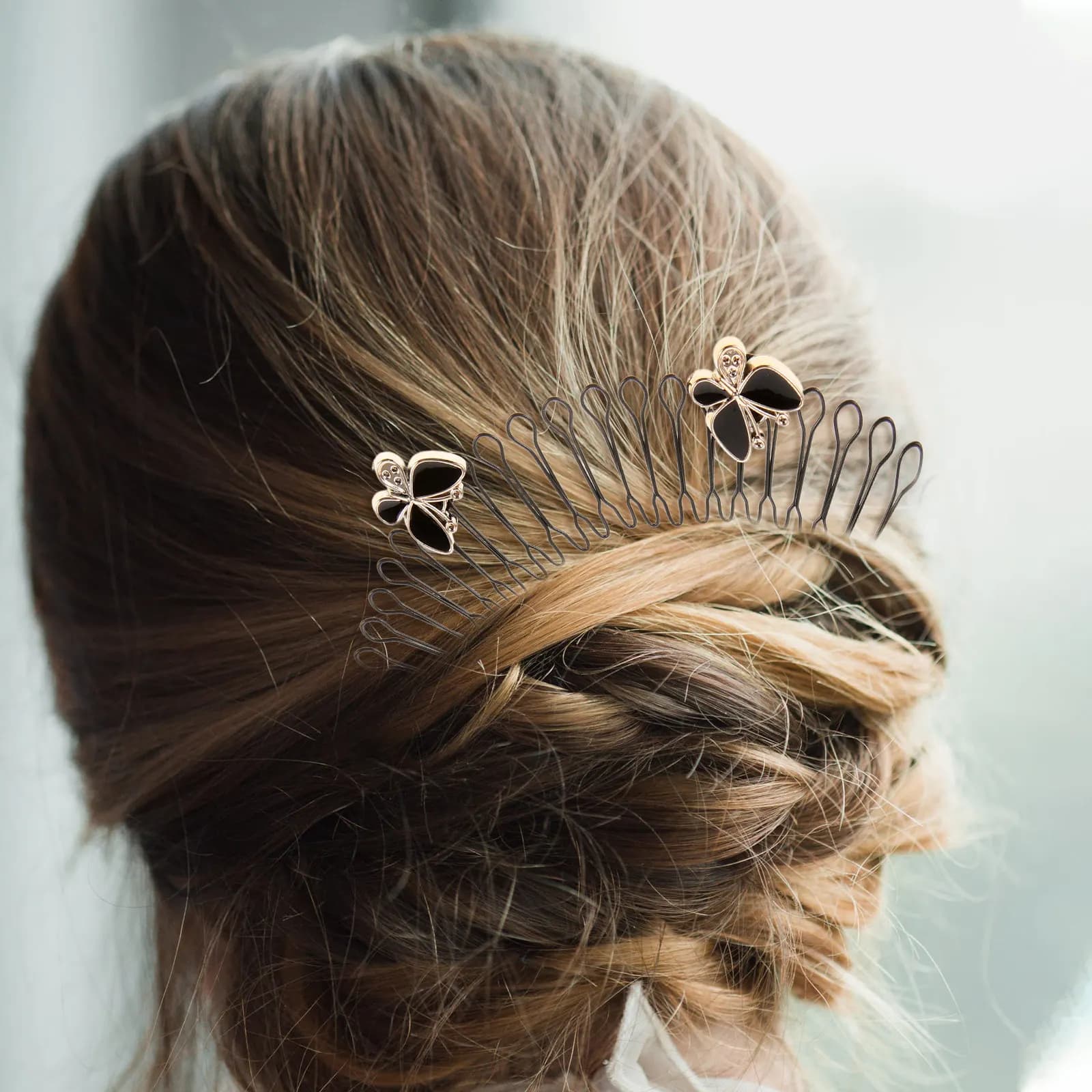 3Pcs Invisible U Shape Hair Finishing Fixer Clips for Women Girls Lightweight Secure Hold Bangs Fringe Styling Hair Accessories