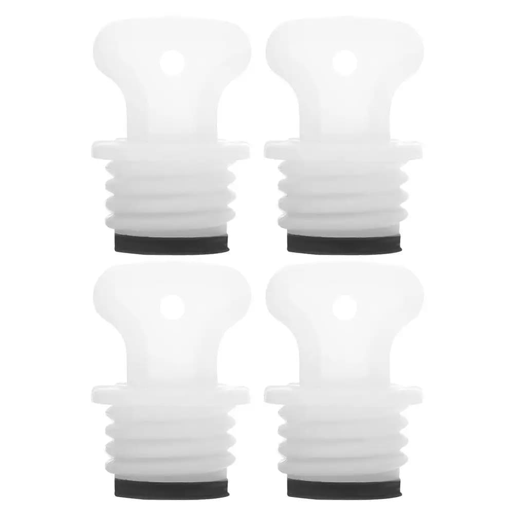 4Pcs Hot Water Bag Plug Rubber Sealing Stopper Small Leakproof Replacement Stoppers for Hot Water Bottles Home Kitchen Use