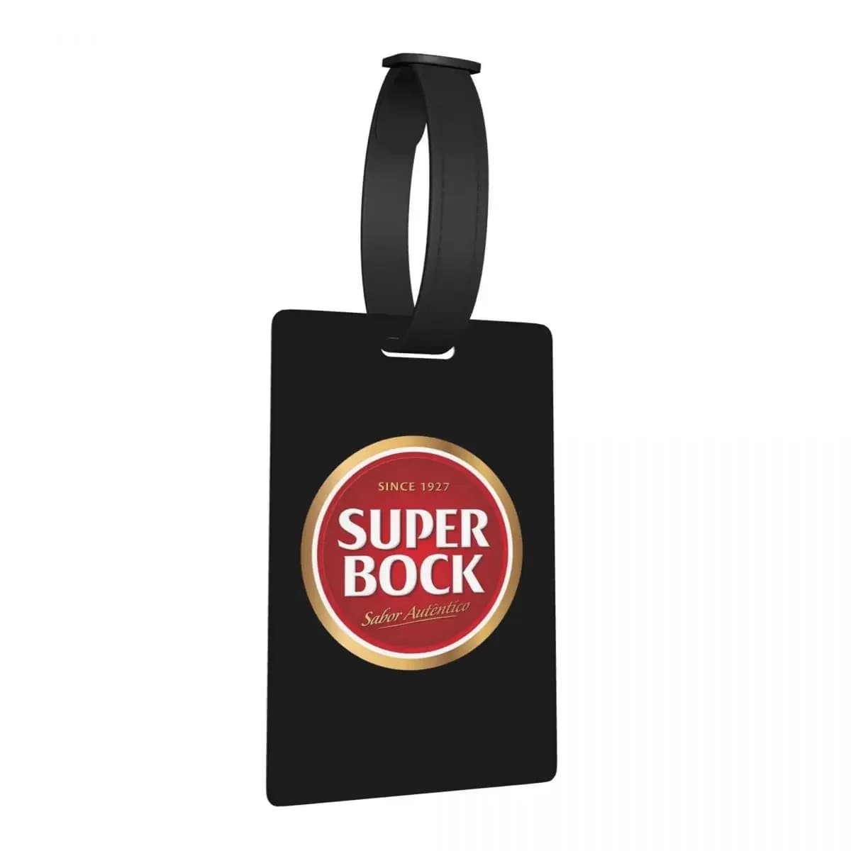 Super Bock Since 1927 Etichette per bagagli Accessori per valigie Etichetta per imbarco per bagagli portatile da viaggio Porta etichette ID Nome Indirizzo