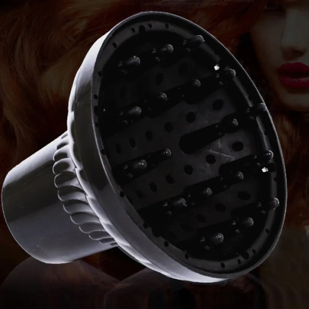 Hair Dryer Diffuser Nozzle Electric High Temperature Resistant Curly Hair Attachment for Home Salon Styling Tool
