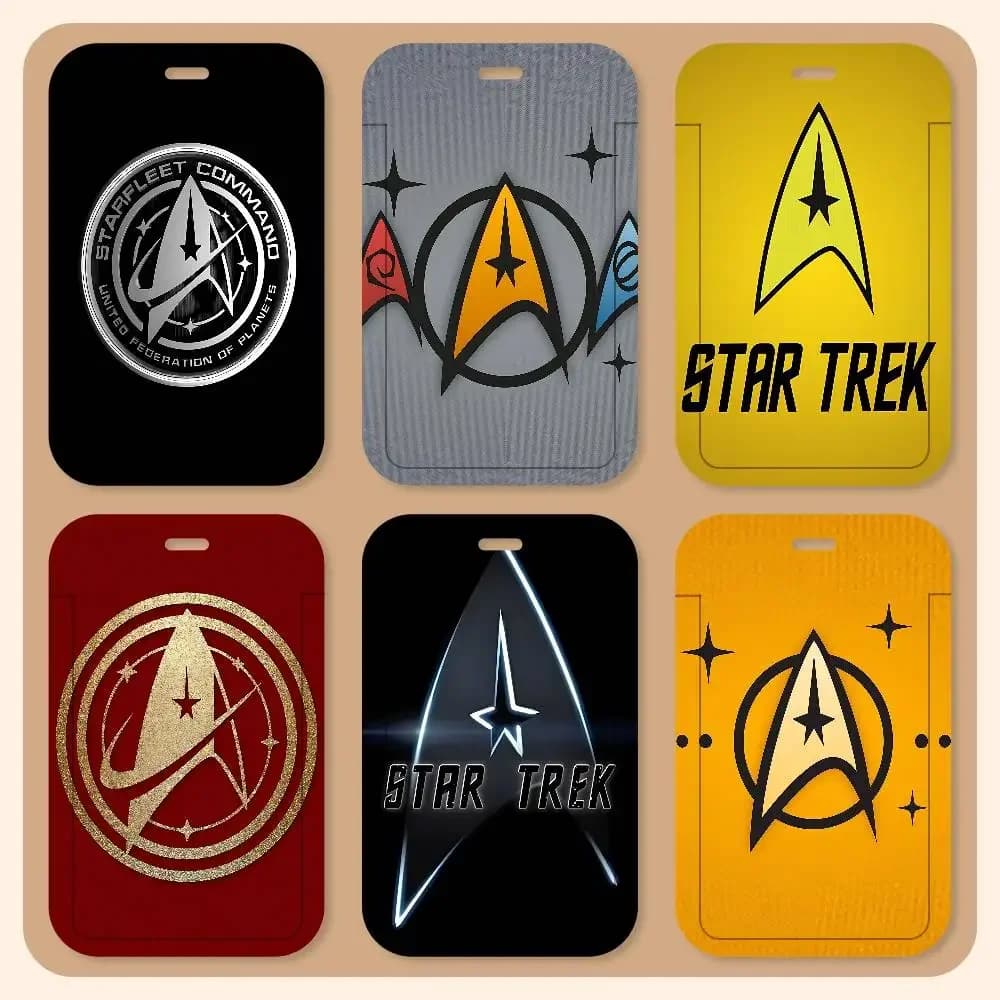 Star T-Treks Logo Classic Movie Lanyard Card Holders Student ID Card Holders Neckband Control Accessories Gifts
