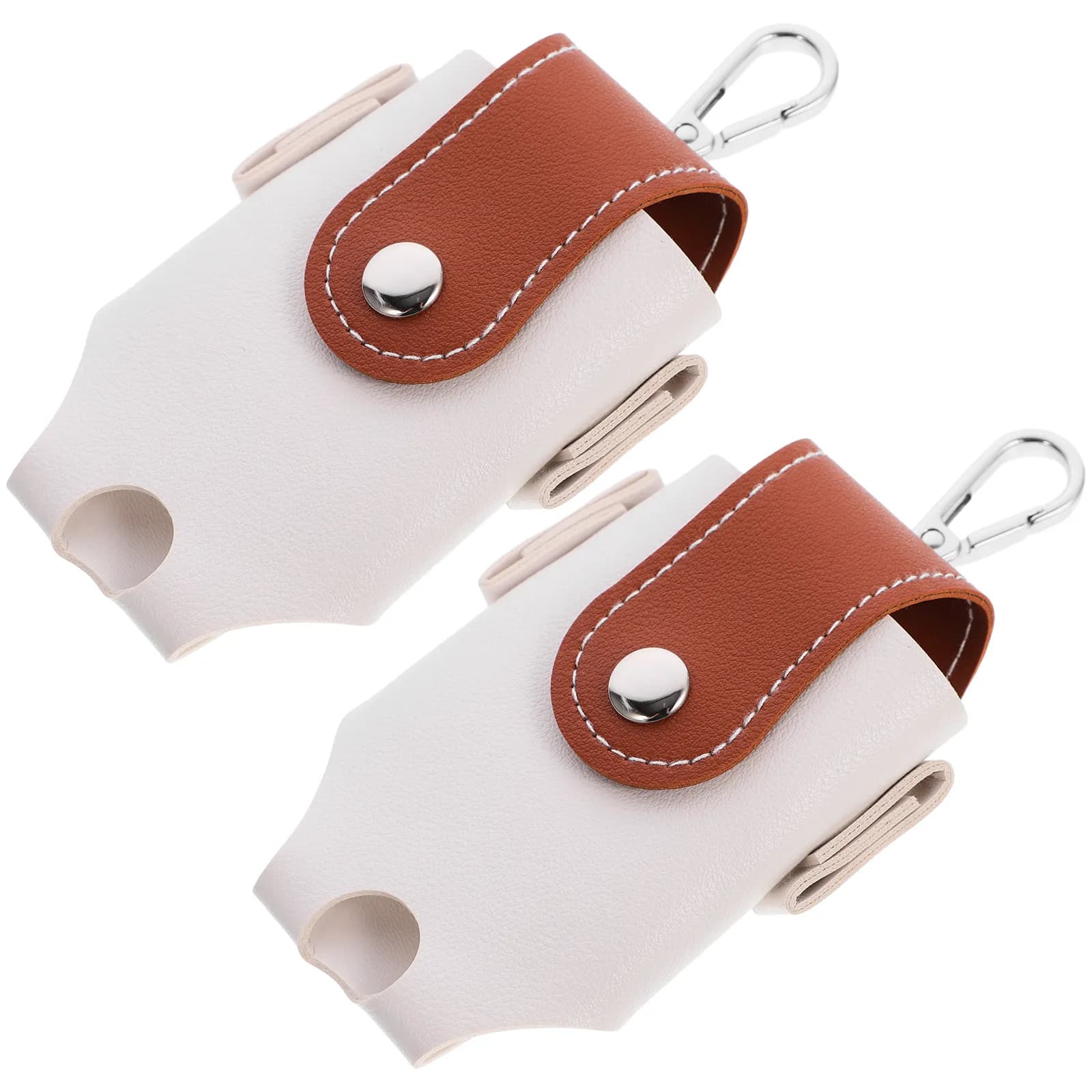 2 Pezzi Borsa Porta Palline da Golf Stabile e Resistente all'Usura, Custodia Portatile da Esterno per Palline da Golf, Piccolo Porta Palline Facile da Trasportare