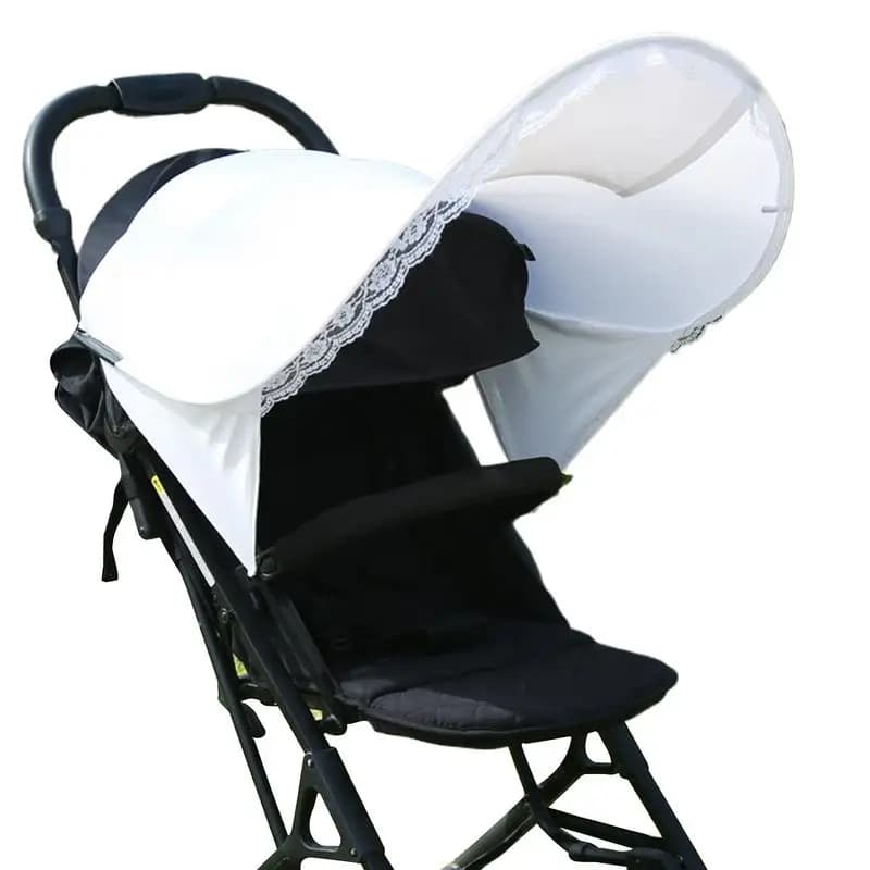 Parasole per passeggino Baldacchino anti-UV per passeggino Installazione semplice Baldacchino per passeggino con blocco UV per passeggiate in campeggio Picnic
