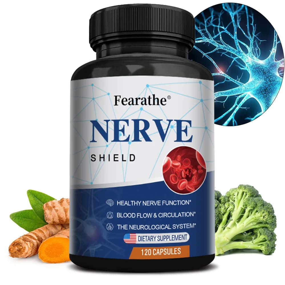 Integratore per il supporto dei nervi - Vitamine del gruppo B, supporta la funzione dei nervi e del cervello, i neurotransmettitori, la circolazione sanguigna e la salute delle articolazioni