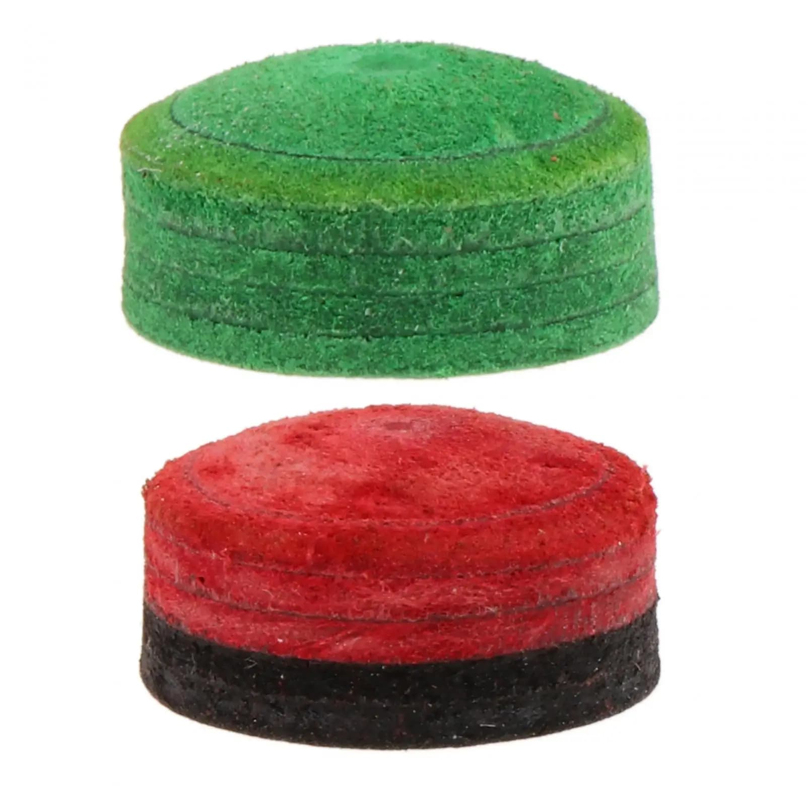 Puntali di Ricambio per Stecche da Biliardo 14mm in Pelle PU, Accessori per Stecche da Snooker e Allenamento