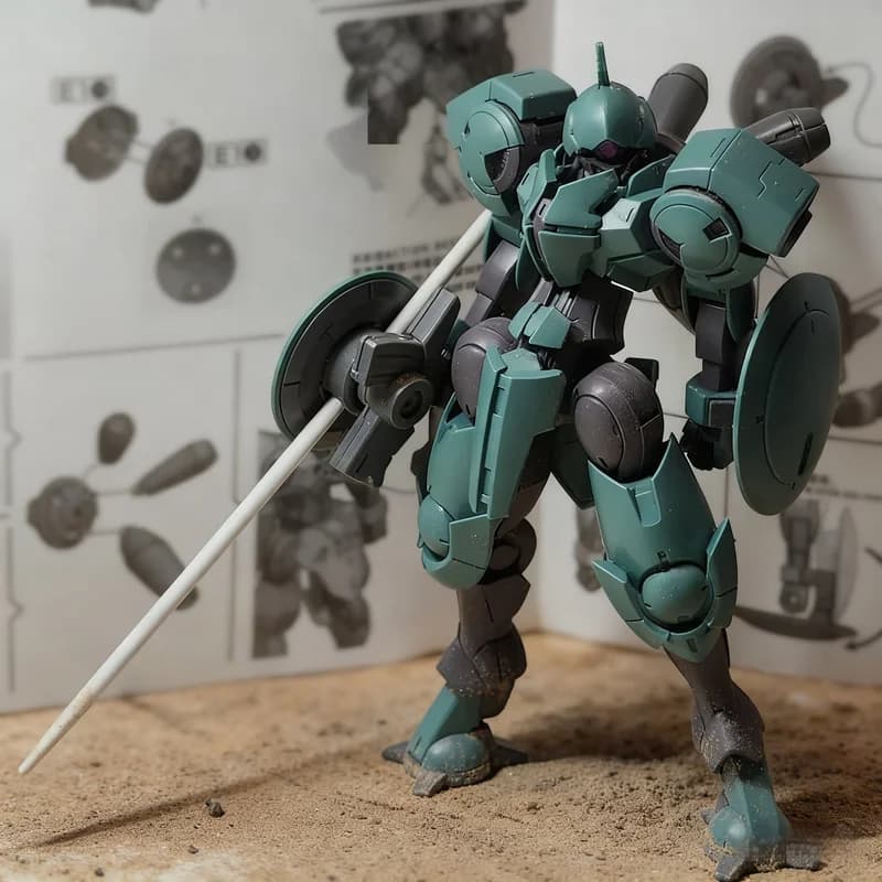 HG 1/144 HEINDREE CFP-010 La Strega di Mercurio Mech Modello di Montaggio Kit Action Figures Decorazione del Desktop Bambola Ragazzo Giocattolo Regali