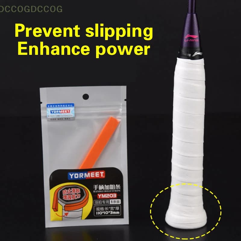 For tennis rack Anti-slip Improved Power Prevent Hand slipping Badminton Grip Enhancer Tape