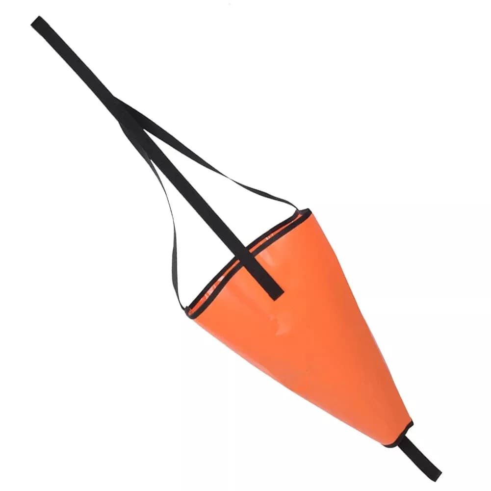 Ancora Marina in PVC per Imbarcazioni a Motore e a Vela, per Nautica e Pesca, L 107 * 110CM, con Cinghia Rinforzata