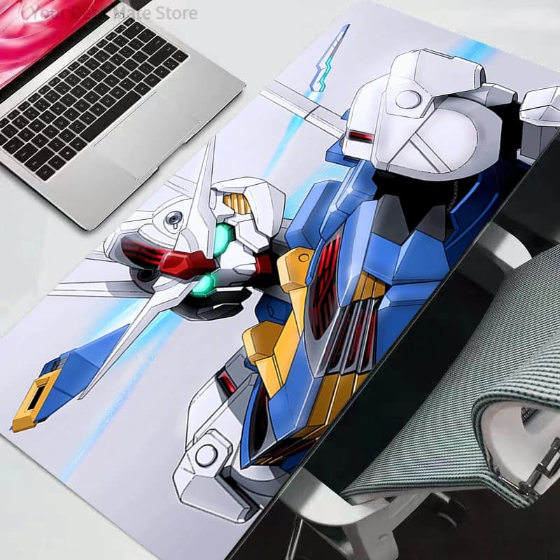 Tappetino per mouse da computer Mobile Suit Gundam, tappetino per mouse da gaming grande, tappetino per tastiera da gamer XXL, tappetino da scrivania per PC, tapis souris