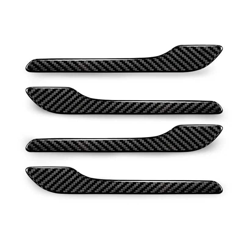 For Tesla Model 3 & Y Outer Door Handle Trim 4Pcs - Electric Car Exterior Decorative Trim, 4-Piece Set for Door Handle Styling