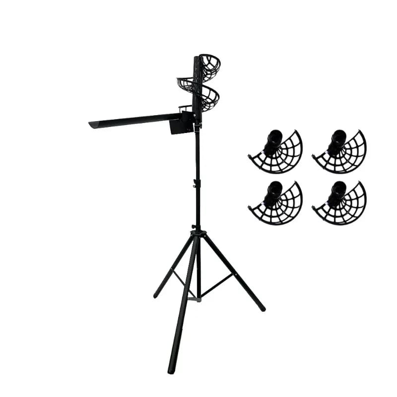 Ball launcher Tennis ball machine Adjustable height Automatic swing ball machine