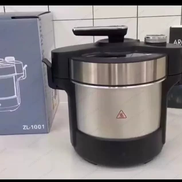 6L Heated Fufu Machine Electric Cassava Food Mixer Stainless Steel Heating Cooking Pot For Making Fufu Pap Ogi