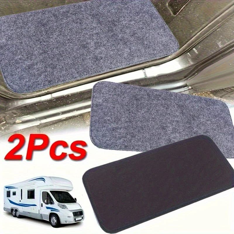 2PC tappeto per camper accessori per camper di ricambio antiscivolo per viaggi all'aperto campeggio tappetini per porta della cabina camper