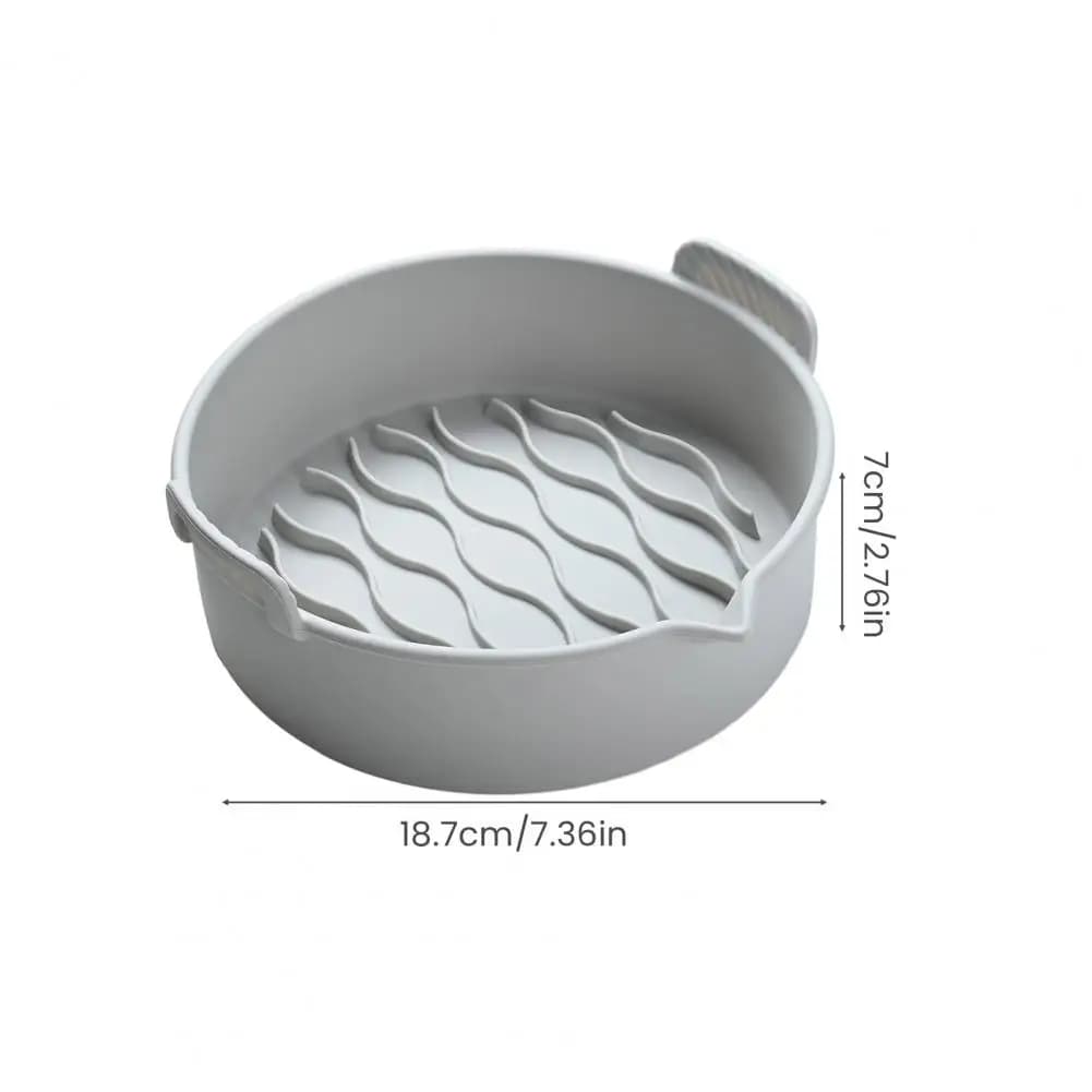 Reusable Silicone Carpet for Air Fryer, Cottura Anti-Agent Canvas, Easy to Clean, for Meat