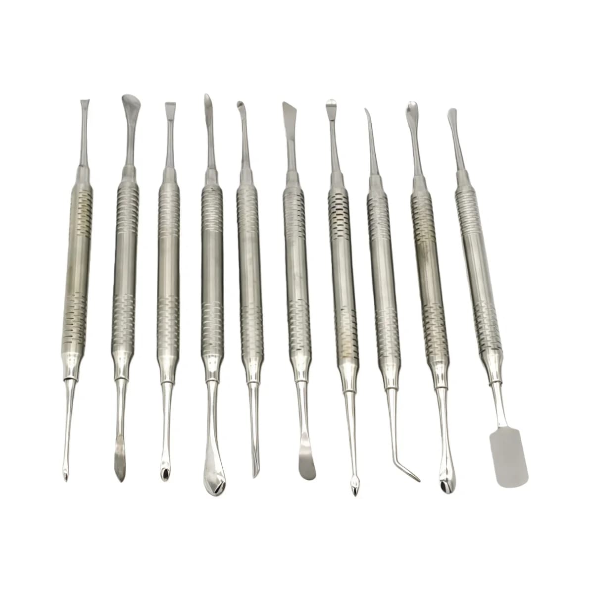 Dentale 10 pz/set Dentale Doppie Estremità Impianto Periosteale Ascensore Strumento per La Retrazione Separatore Forniture Chirurgiche Dentali