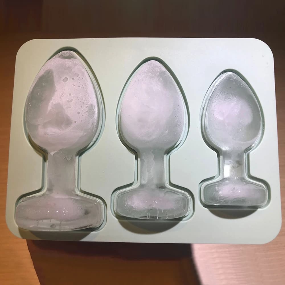 Stampo per Cubetti di Ghiaccio in Silicone a Forma Divertente, Vassoio per Ghiaccio Originale per Raffreddare Whisky e Cocktail