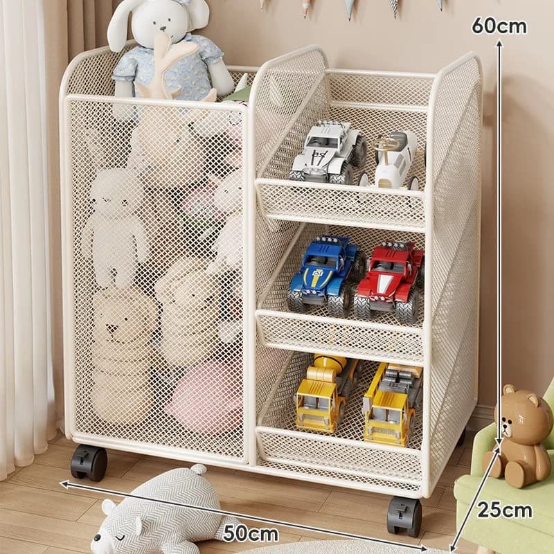 Storage basket for yoga mats, removable holders for fitness equipment, multifunctional holder for training tools with wheels