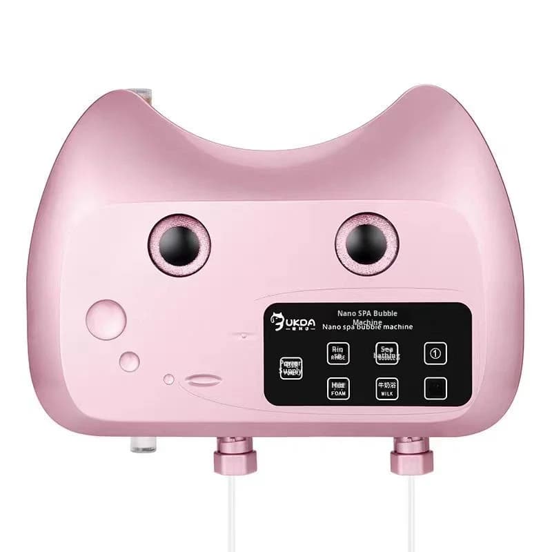 Pet SPA Bubble Machine Bath/Massage Brush Automatic Nano Shampoo Foamer for Home Use for Dogs Cats Bath Time