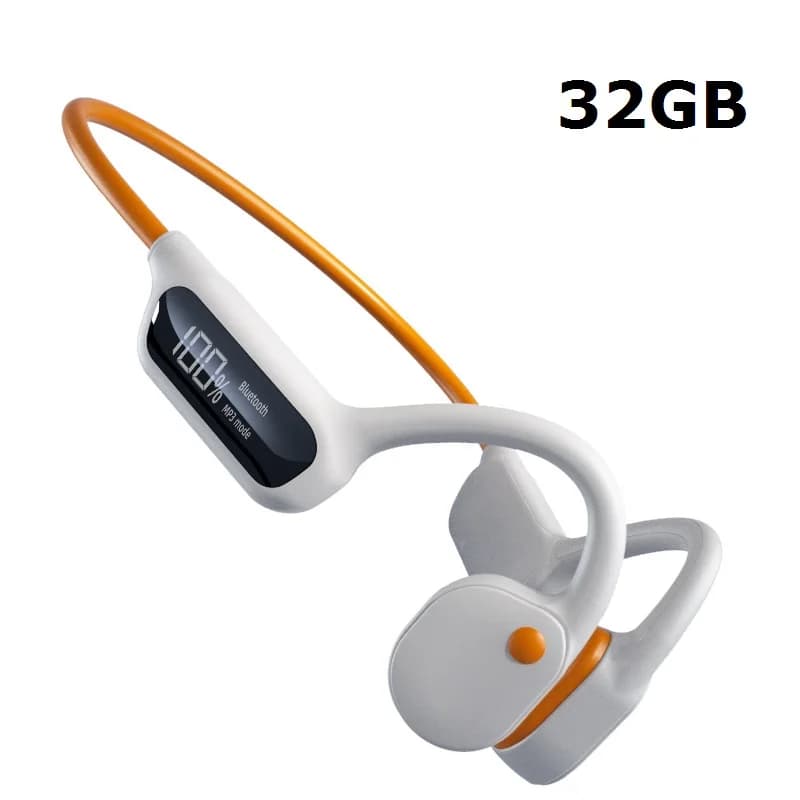 X10 Bone Conduction Bluetooth Headset LED Digital Display Swimming Waterproof to a Depth of 30 Meters Waterproof Built-in 32G