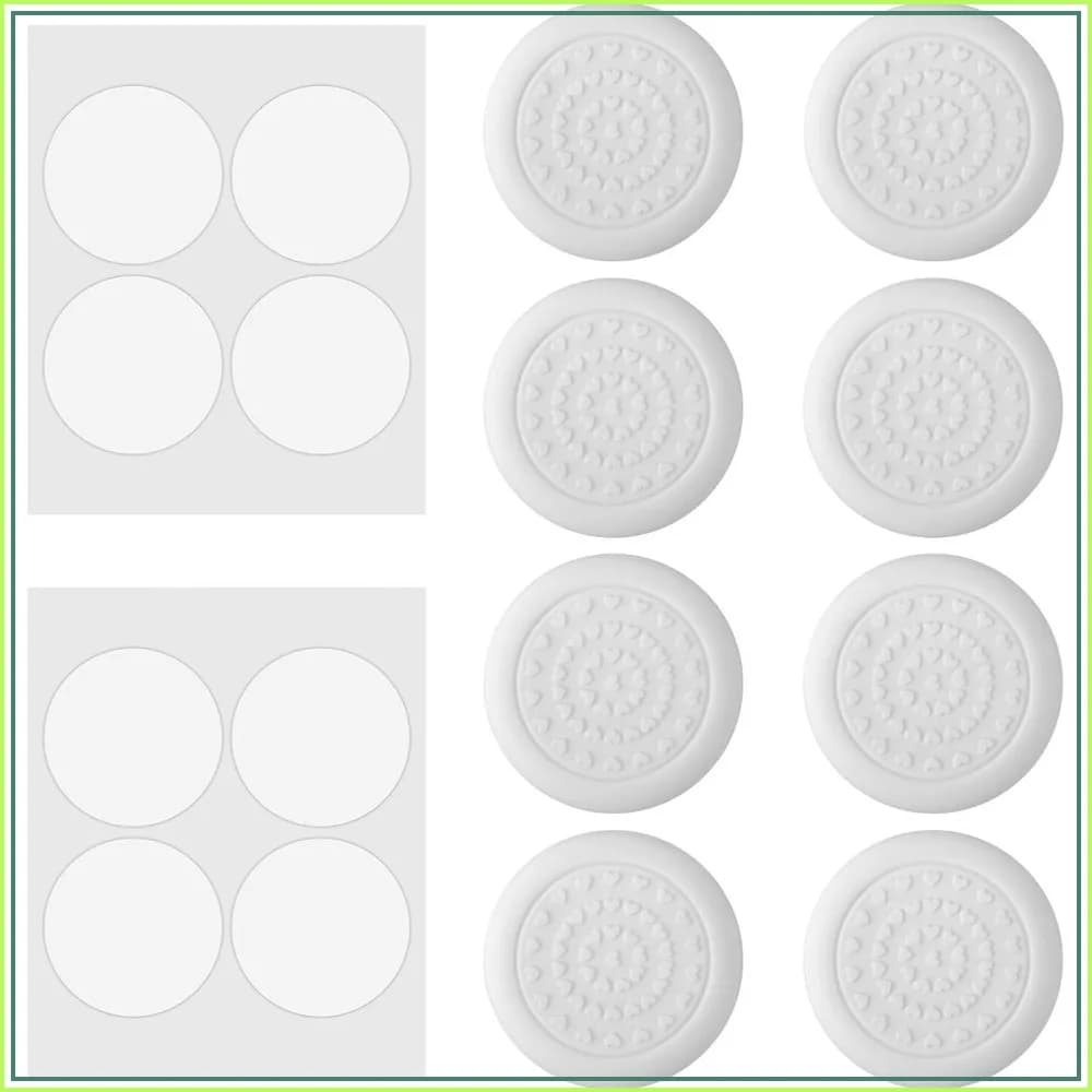 8pcs Anti-Slip Cutting Board Stabilizer Pads, Silicone Self-Adhesive Furniture Pads Waterproof Stick on Feet Noise Reducing for Cutting Boards Laptop Furniture