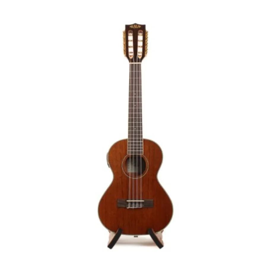 Ukulele Tenore KA-8E in Mogano Lucido a 8 Corde con EQ