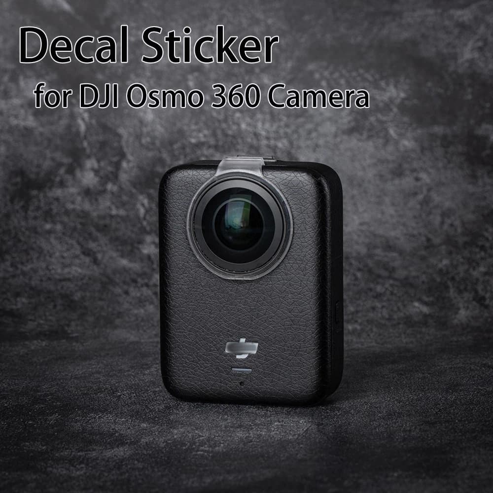 For DJI Osmo 360 Skin Wrap Covered Osmo 360 Decal Skin Protective Film for DJI 360 Action Camera Skin Decal Cover Film
