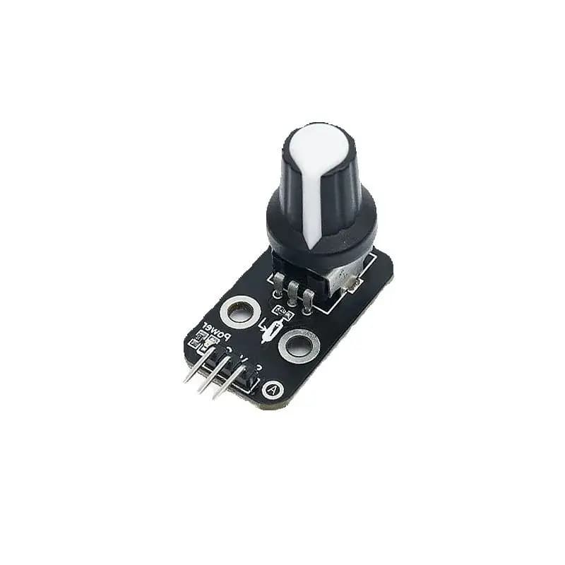 Rotary potentiometer module adjustable resistance sensor compatible with arduino kit microcontroller development card