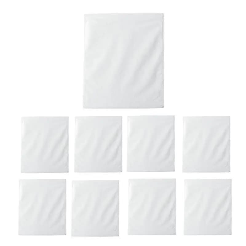 AEE8-100 Pezzi Copriscarpe Antipolvere in Tessuto Non Tessuto con Coulisse, Sacchetto Trasparente per Conservazione, Borsa da Viaggio per Scarpe, Organizzazione Domestica