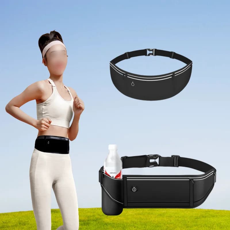 Running Waist, Running Waist, Marathon Jogging Waist, Sports Training, Fitness Exercise, Phone Support, Invisible Marsupi