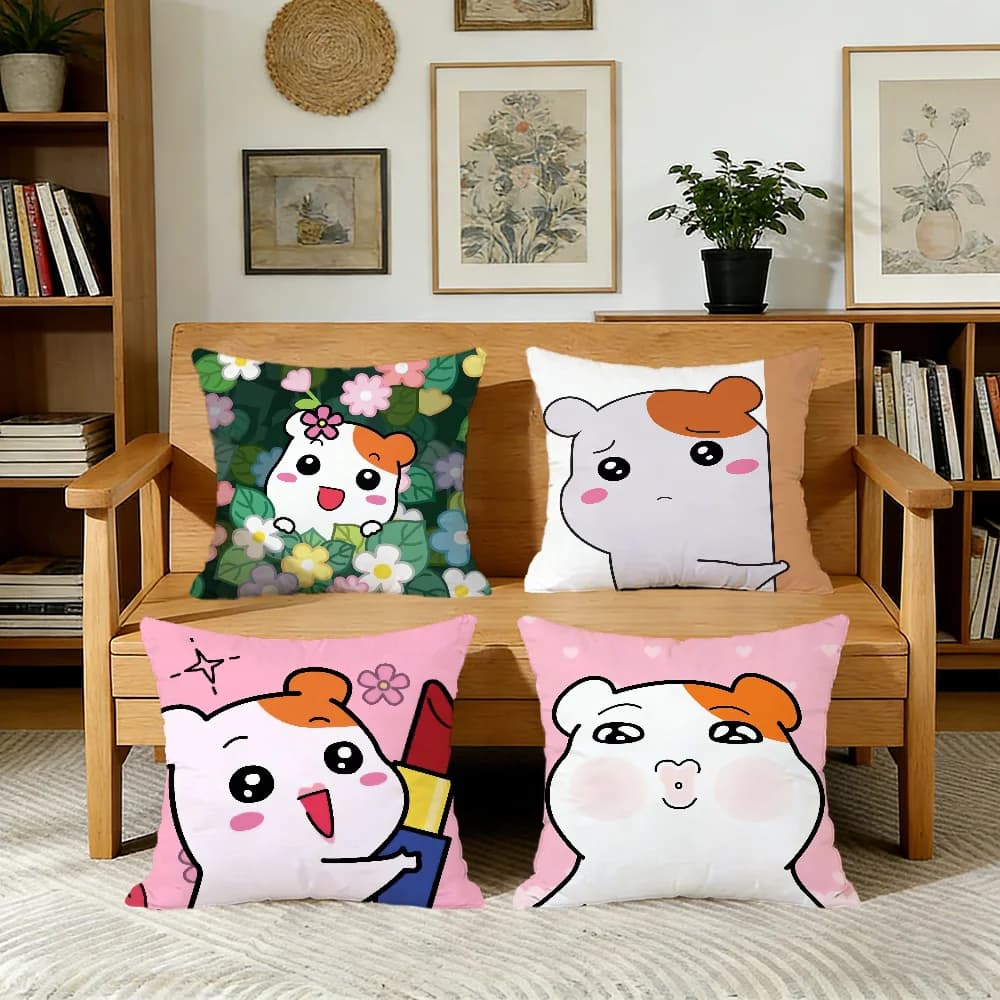 Oruchuban Ebichu Hamster cushion cover For Pillow Printing Sofa Decoration Home Car Room Coffee Shop Office Nordic Simplicity
