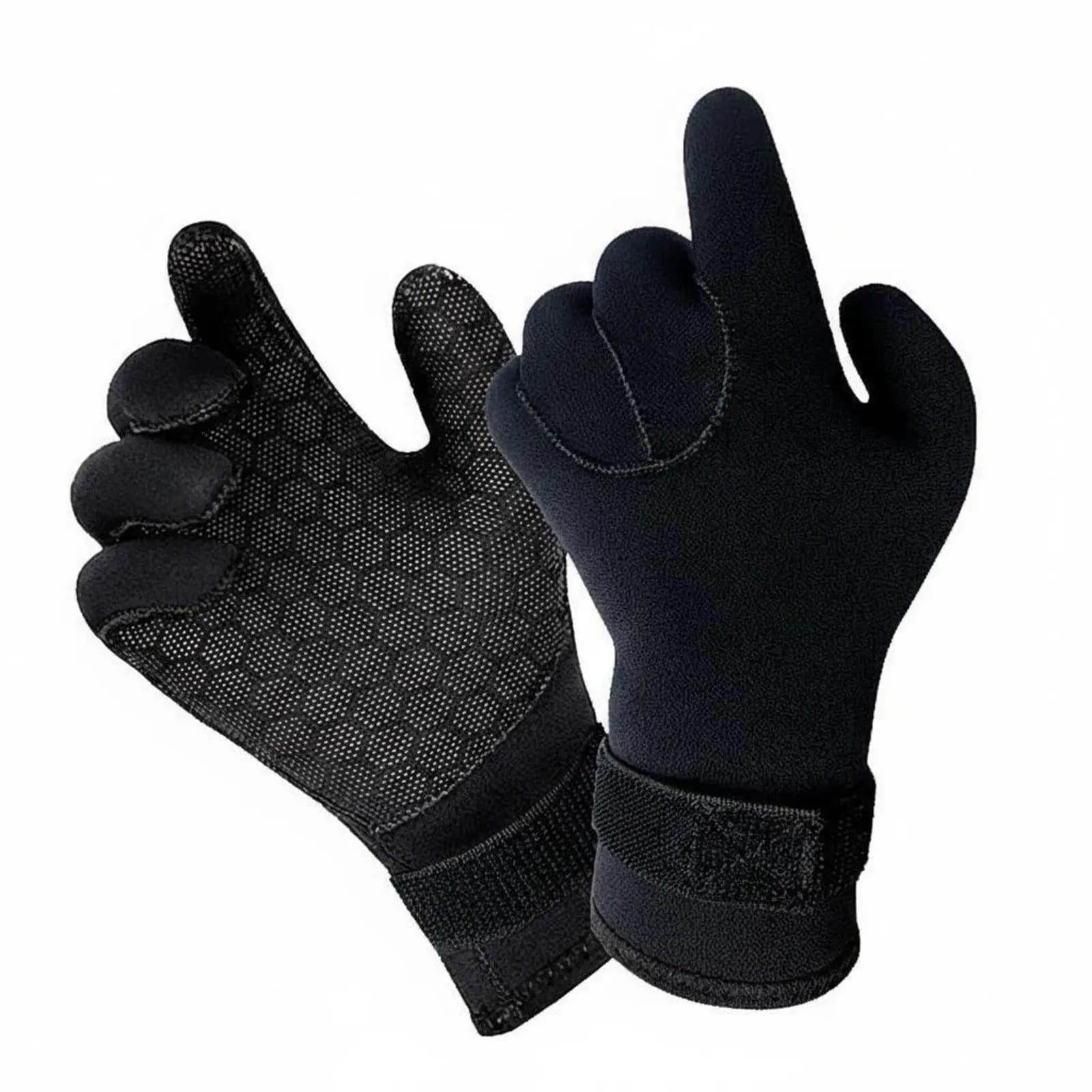 Men Women Diving Gloves for Scuba Snorkeling Kayak Paddle Boarding 3mm Neoprene Thermal Layer Flexible Hand Protection Gear