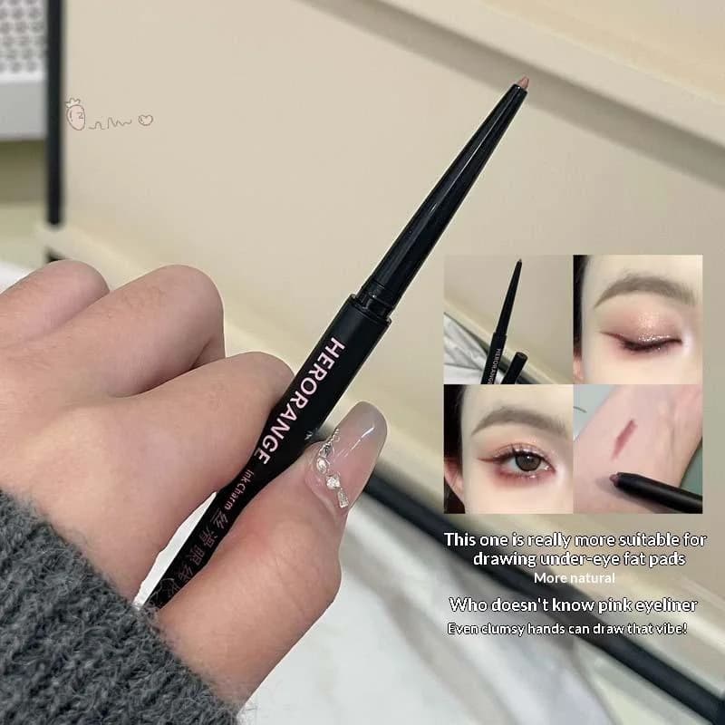 Matita Gel Eyeliner HERORANGE Impermeabile a Lunga Durata, Ultra-Sottile, Effetto Opaco, Facile da Applicare, Cosmetico per il Trucco Occhi